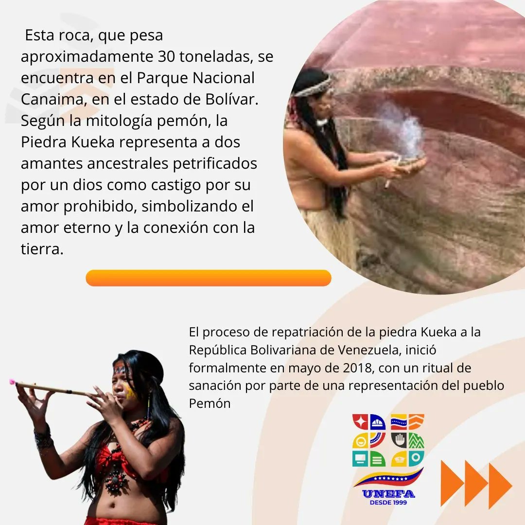Unefa (@unefa_ven) on Twitter photo Familia #UNEFISTA Esta semana les traemos una nueva Píldora Cultural.
#Conoce las curiosidades de la piedra kueka.
#CULTURAUNEFA #25AÑOSUNEFA #DESDE1999HASTA100PRE
@nicodemo_ricardo <a href="/sandraoblitasr/">Sandra Oblitas Ruzza</a> <a href="/vladimirpadrino/">Vladimir Padrino L.</a> <a href="/FelixOsorioG/">Felix Osorio</a> Familia #UNEFISTA Esta semana les traemos una nueva Píldora Cultural.
#Conoce las curiosidades de la piedra kueka.
#CULTURAUNEFA #25AÑOSUNEFA #DESDE1999HASTA100PRE
@nicodemo_ricardo <a href="/sandraoblitasr/">Sandra Oblitas Ruzza</a> <a href="/vladimirpadrino/">Vladimir Padrino L.</a> <a href="/FelixOsorioG/">Felix Osorio</a>