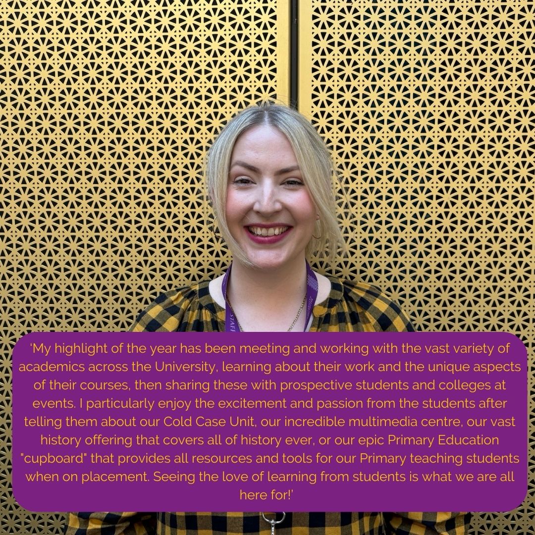 Our partnerships manager, Ellie, shares her favourite moments from the past year!