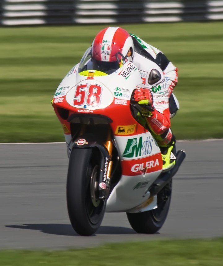 Gilera rsa250 marco donington 2009.