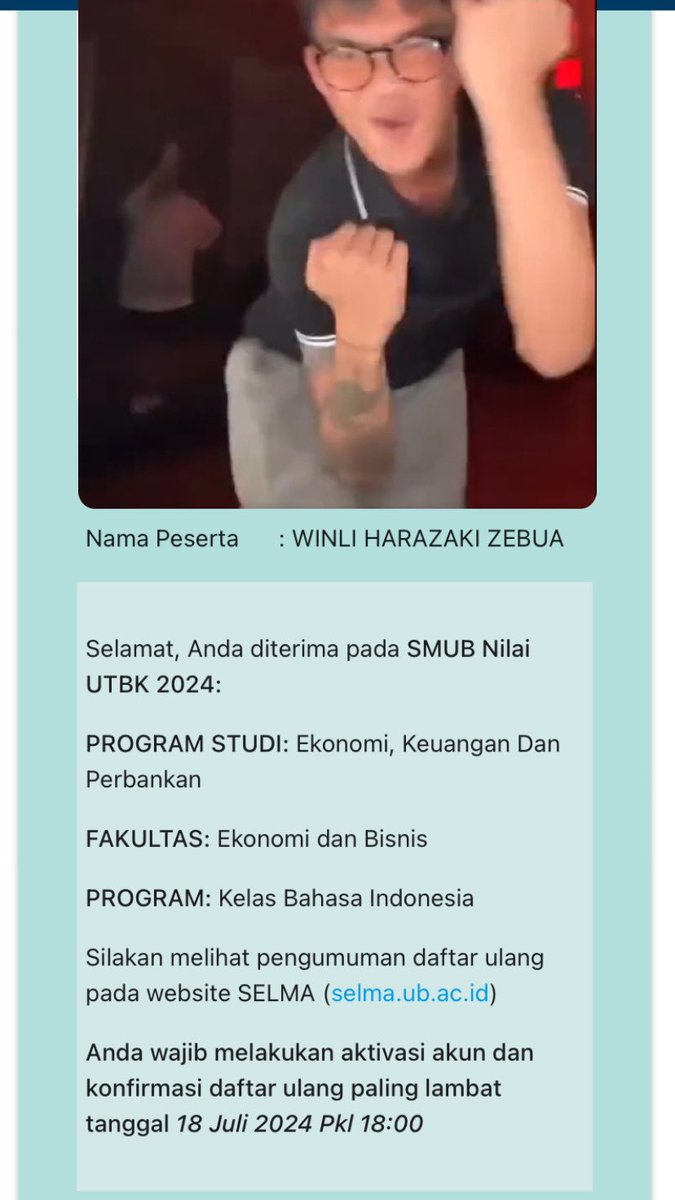 LOLOS UB AAAAAAAAAAAAAAAAAAAAAAAAAAAAAKKKKKK