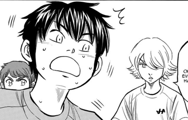 mich9elis's tweet photo. eijun (with koushuu) is so cute, tj had to draw it twice https://t.co/tHUSAKqUGN