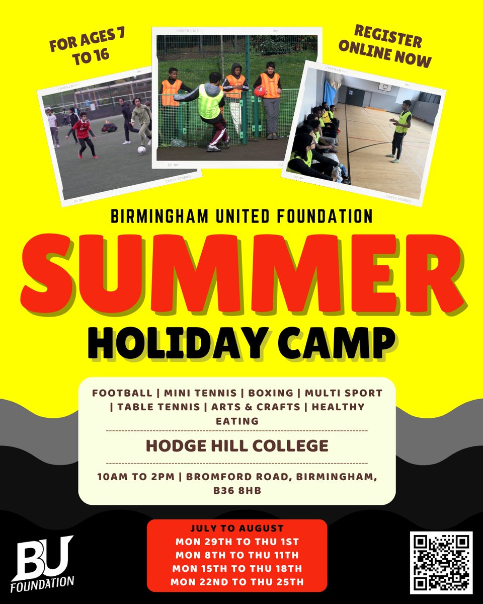 Birmingham United Foundation tweet media