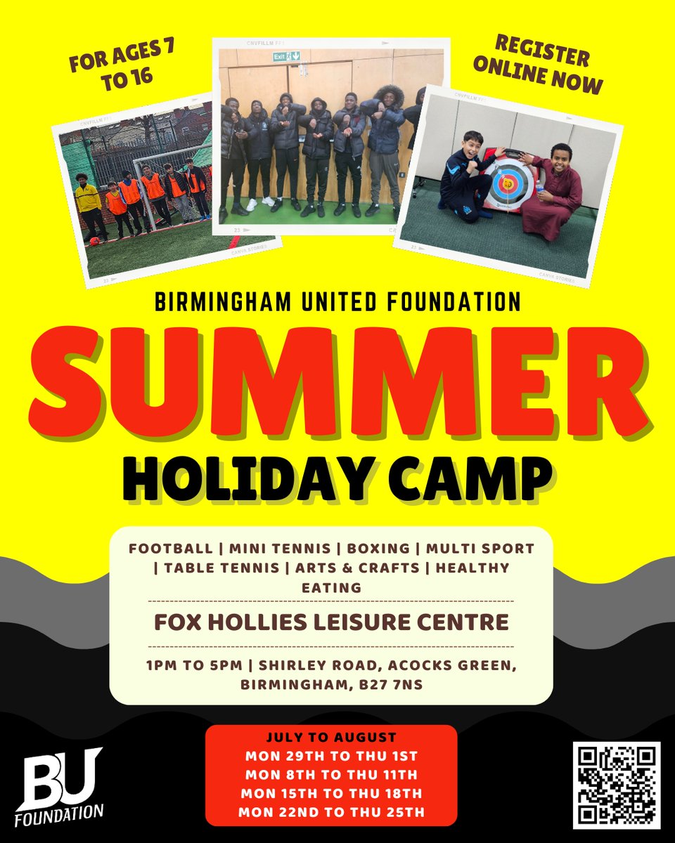 Birmingham United Foundation tweet media