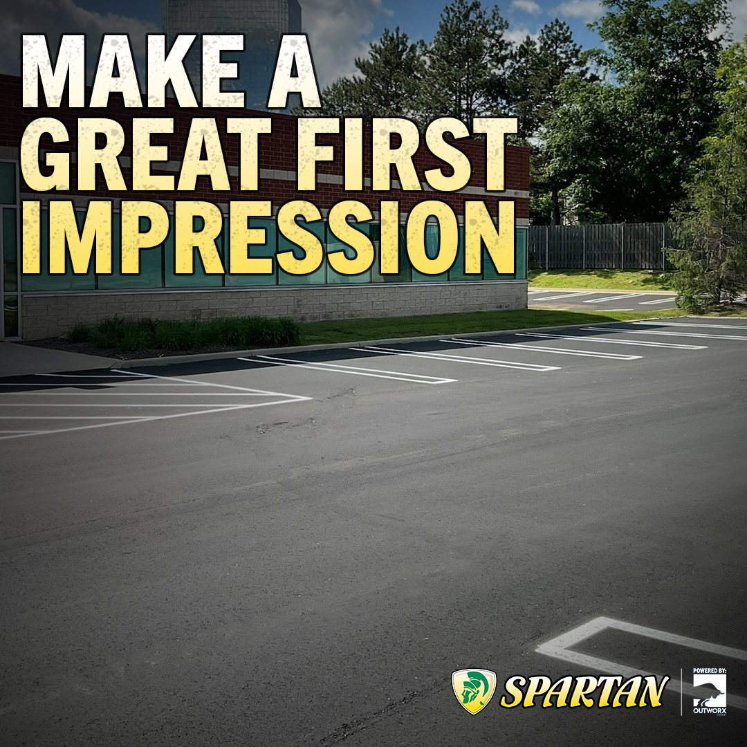 SpartanPavingMI's tweet photo. The parking lot is one of the first things a potential client or employee notices about your business. It is your chance to make a great first impression. If your business is in need of parking lot paving and repair, contact us at https://t.co/og5LzWLKED for a free estimate. https://t.co/mbMPz2C8zy