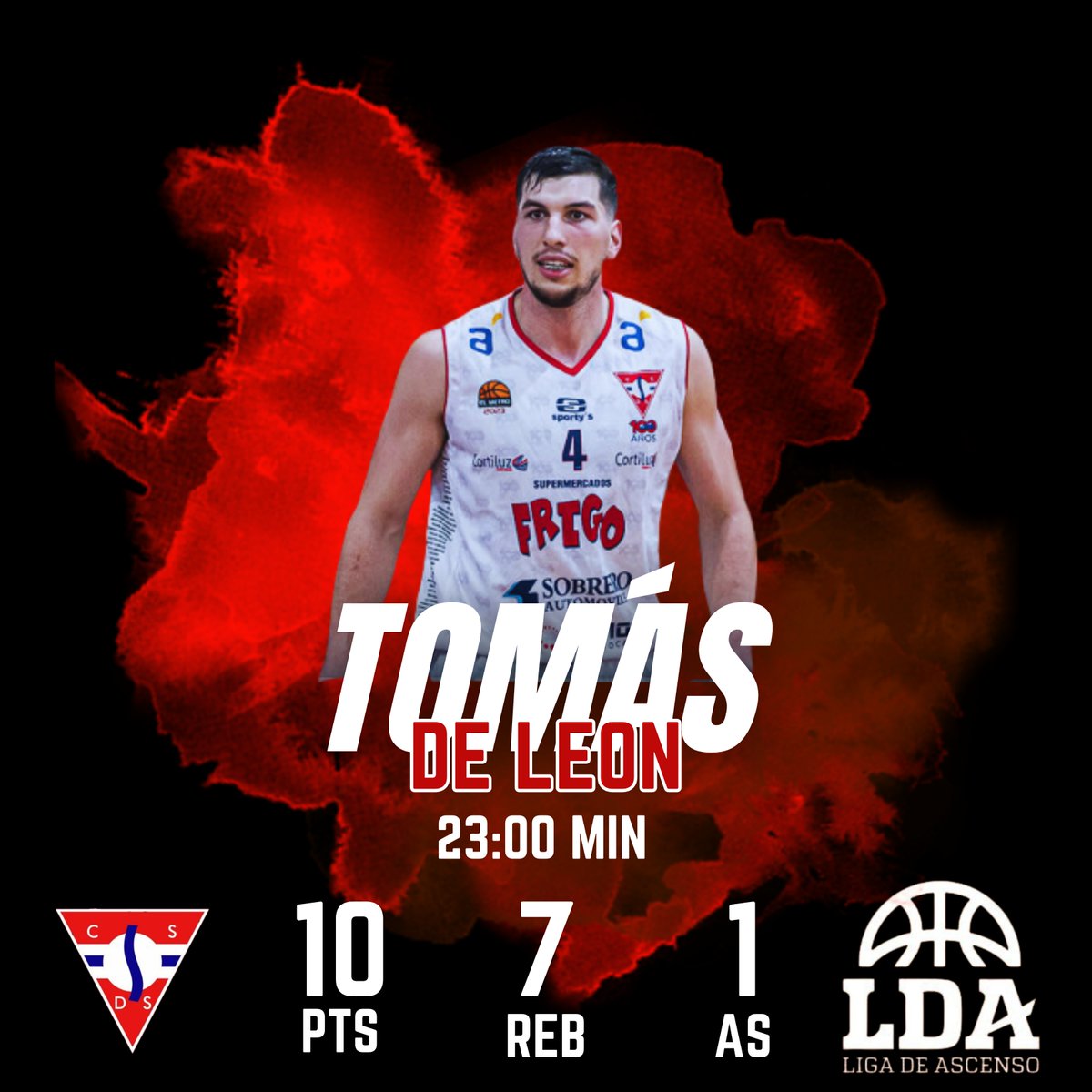 TeamRocaAgency's tweet photo. Tomas De León en la derrota de Sayago ante Tabare

#LDA2024 https://t.co/U9g0lLsPdD