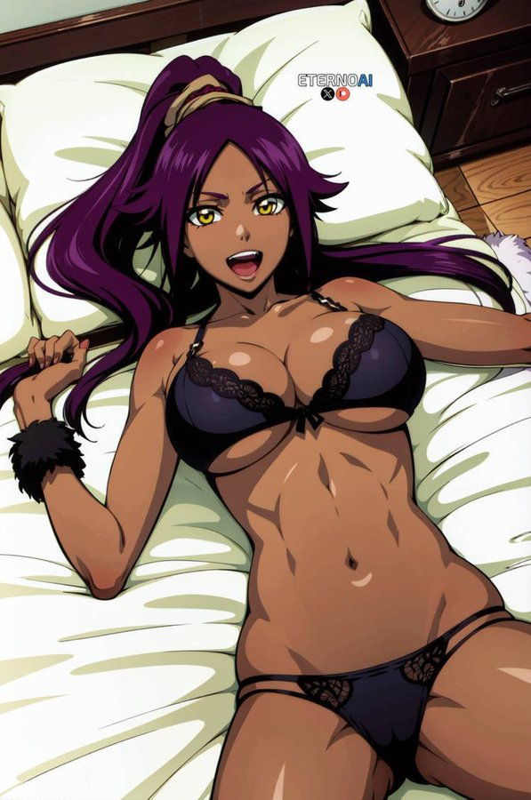 SorcererGojo's tweet photo. @ichigo10000001 Yoruichi https://t.co/ERfU1BLQZs
