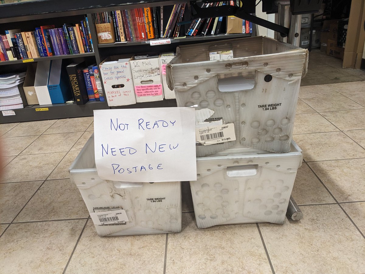 New postage needed! Media mail costs have increased over 10%, so each package costs an extra 50 cents! DC BtP is a volunteer organization that relies on donors to get our work done. We hope to raise $3,000 to offset the increase for the next year. Help at dcbookstoprisoners.org/donate