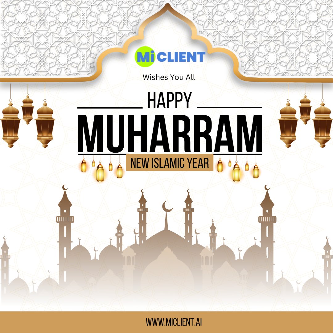 MiClient's tweet image. As we observe Muharram, let&apos;s remember the importance of integrity and resilience in our professional and personal lives. May this month inspire us to build stronger, more compassionate business communities.

#hiring #muharram #celebration #newyear #festival #holiday #business