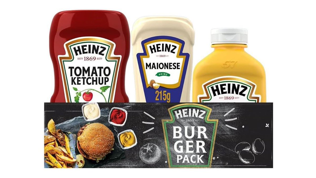 ofcpromo's tweet photo. OLHA ESSE COMBO

Heinz Pack Hamburger Ketchup 397G + Maionese 215G + Mostarda 255gG

R$25

https://t.co/3INmSiSubs https://t.co/1bCC8DRd5R