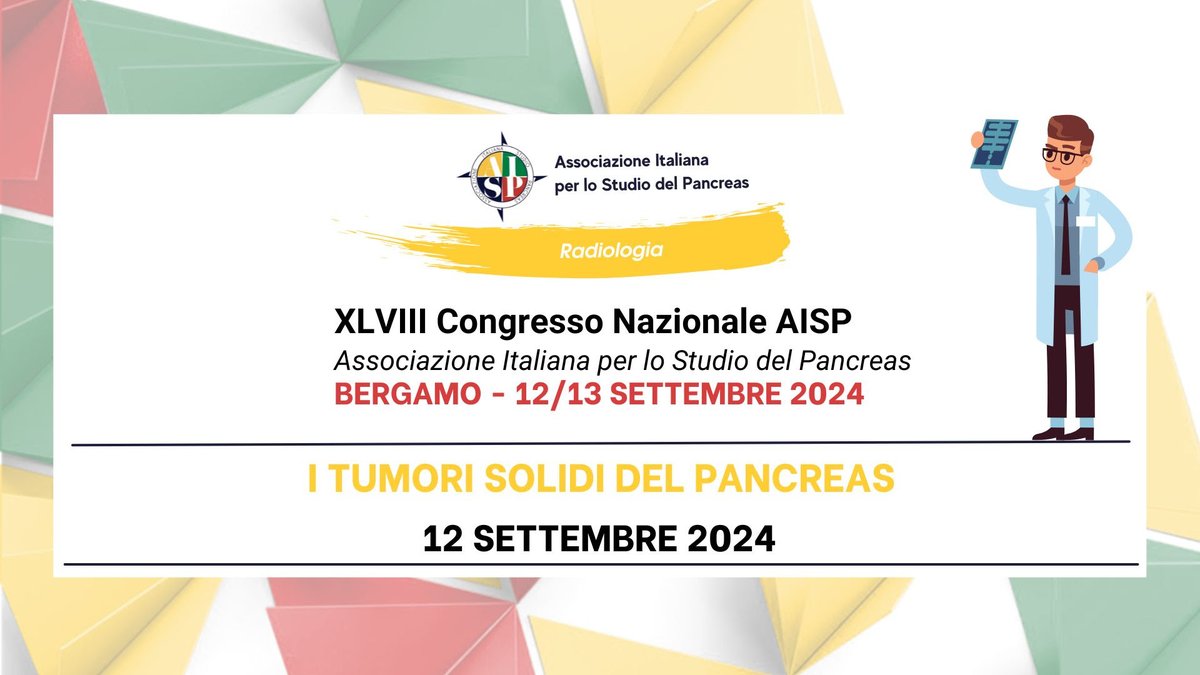 Roberto Cannella (@cannella_rob) on Twitter photo Pre-corso della Task Forse Radiologia <a href="/AISP_Pancreas/">AISP</a>: "I Tumori Solidi del Pancreas"
Vi aspettiamo a Bergamo il 12-13 settembre 2024
<a href="/Blondie_GZ/">Giulia Zamboni</a> <a href="/PBoraschi/">Piero Boraschi</a> <a href="/DiegoPalumbo89/">Diego Palumbo</a> <a href="/FabrizioUrraro/">Fabrizio Urraro</a> Pre-corso della Task Forse Radiologia <a href="/AISP_Pancreas/">AISP</a>: "I Tumori Solidi del Pancreas"
Vi aspettiamo a Bergamo il 12-13 settembre 2024
<a href="/Blondie_GZ/">Giulia Zamboni</a> <a href="/PBoraschi/">Piero Boraschi</a> <a href="/DiegoPalumbo89/">Diego Palumbo</a> <a href="/FabrizioUrraro/">Fabrizio Urraro</a>