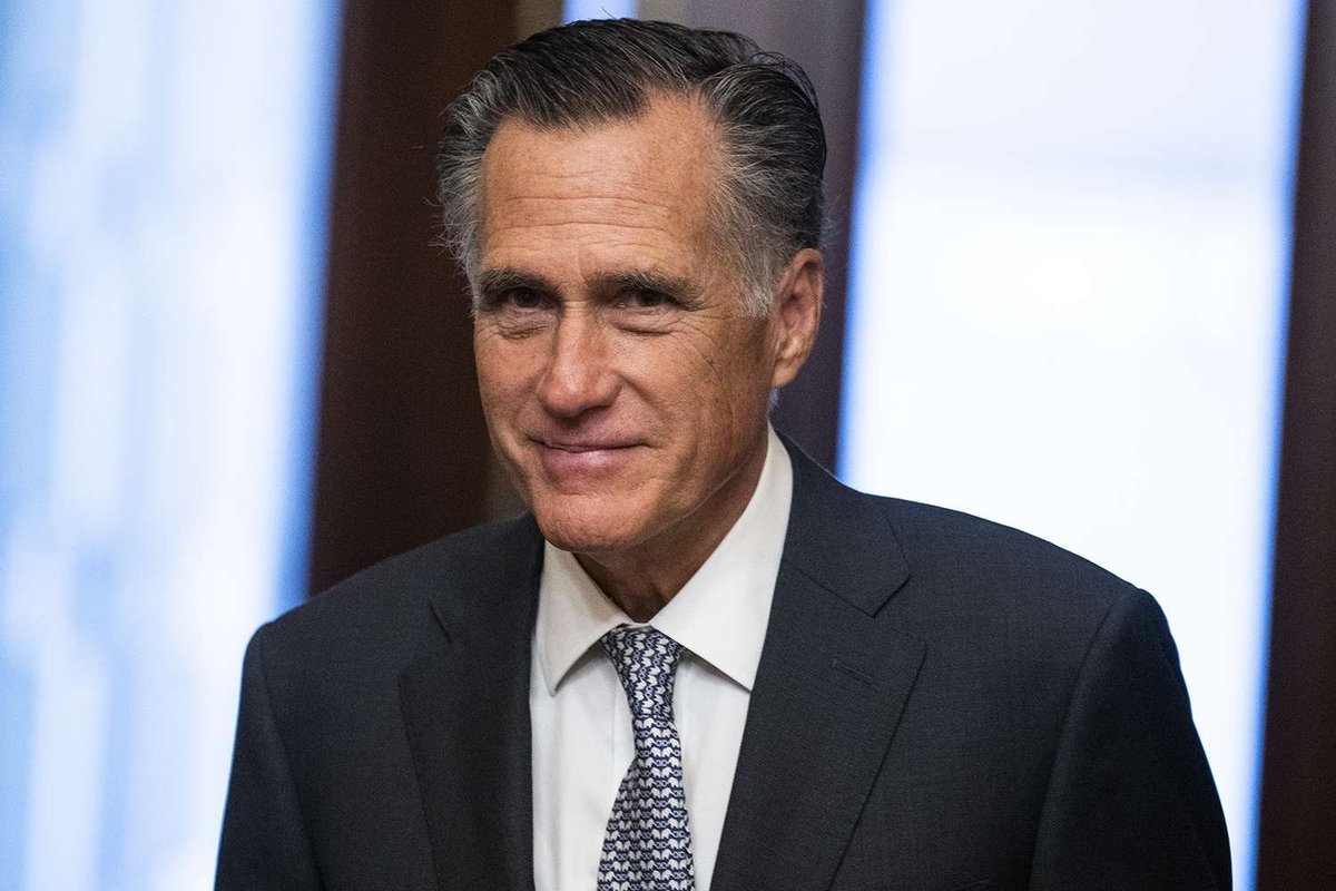 brixwe's tweet photo. Senator Mitt Romney says "I don’t know that I can disrespect someone more than JD Vance."

Does this make you like JD Vance more now? https://t.co/yVjrxaJR0m
