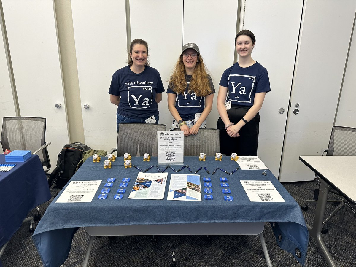 Davis Lab (@thedavislab) on Twitter photo Come find out about Yale’s Chemical/Biology Interface and Biophysics Training Programs at <a href="/NIH/">NIH</a> Graduate and Professional School Fair! Meet <a href="/thedavislab/">Davis Lab</a> members Sydney Shuster and Caitlin Davis and <a href="/StacyMalaker/">Stacy Malaker</a> lab member Ellie Browne. <a href="/NIH_OITE/">NIH Office of Intramural Training & Education</a> Come find out about Yale’s Chemical/Biology Interface and Biophysics Training Programs at <a href="/NIH/">NIH</a> Graduate and Professional School Fair! Meet <a href="/thedavislab/">Davis Lab</a> members Sydney Shuster and Caitlin Davis and <a href="/StacyMalaker/">Stacy Malaker</a> lab member Ellie Browne. <a href="/NIH_OITE/">NIH Office of Intramural Training & Education</a>