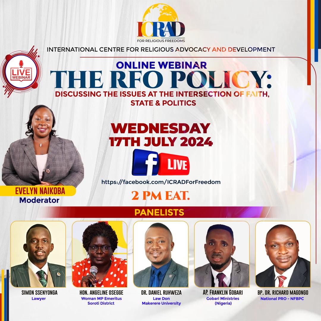 icrad_freedom's tweet image. "The Church needs to wake up and take advantage of its advantages- and its biggest advantage now is Prophet Elvis Mbonye." - Simon Ssenyonga, lawyer. 

#StopReligiousOppression