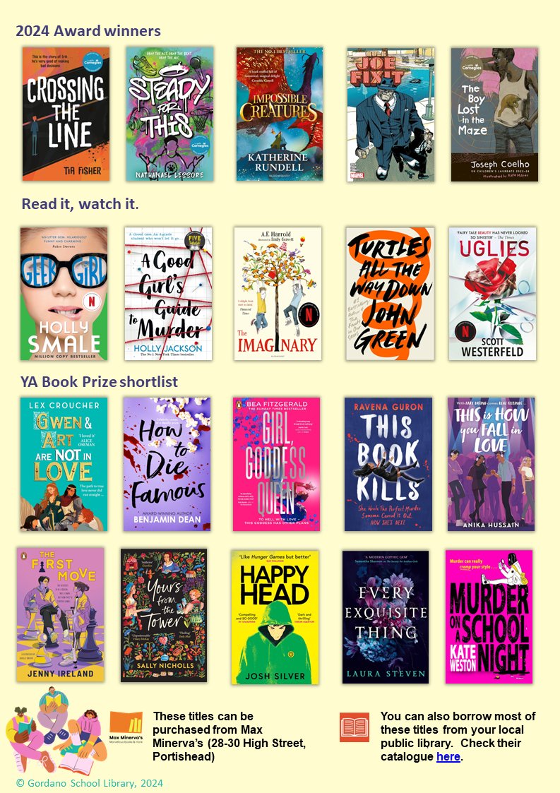 Gordano School Library tweet media