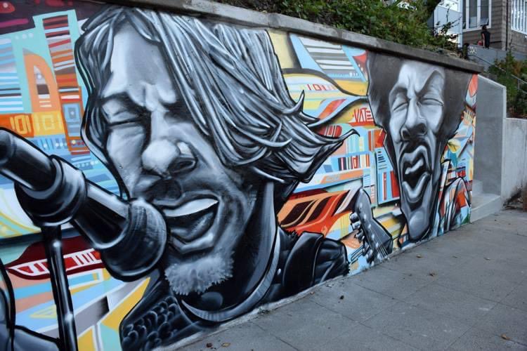AiCLayneStaley's tweet photo. 7 YEARS AGO TODAY

Artists Kevin Sullivan, John Osgood, and Zach Bohnenkamp created this mural depicting Layne Staley, Chris Cornell, Kurt Cobain, and Jimi Hendrix.

The mural was painted from July 17-20, 2017 and is located in Seattle's U-District. https://t.co/2QHNODSozx