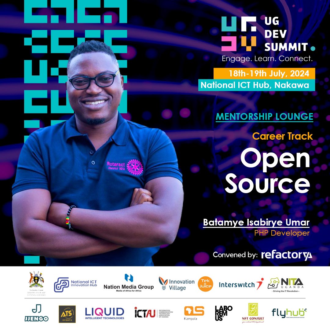OSCA Kampala (@oscakampala) on Twitter photo Our PhP lead - <a href="/marshud256/">Marshud ๐จ๐ผโ๐ป๐บ๐ฌ</a> will be talking about one Ugandan-made open-source project called Geo-nsanga that can enable anyone track any geolocation. This is just an example of how open-source can be used for public good and monetized. Letโs meet at the <a href="/ug_devsummit/">Uganda Developer Summit</a> ! ๐ Our PhP lead - <a href="/marshud256/">Marshud ๐จ๐ผโ๐ป๐บ๐ฌ</a> will be talking about one Ugandan-made open-source project called Geo-nsanga that can enable anyone track any geolocation. This is just an example of how open-source can be used for public good and monetized. Letโs meet at the <a href="/ug_devsummit/">Uganda Developer Summit</a> ! ๐