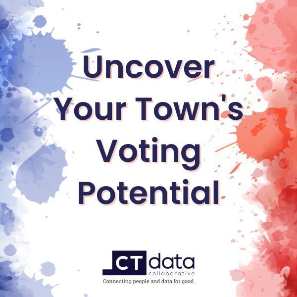 CTData Collaborative (@ctopendata) on Twitter photo Your town's hidden superpower: unregistered voters! Our updated tool buff.ly/3WgCjqs shows how many potential voters are in your area. Visit the link and start planning your Get Out the Vote efforts today! A HUGE thanks to Hartford Votes Coalition and <a href="/HartfordFdn/">Hartford Foundation</a> #GOTV Your town's hidden superpower: unregistered voters! Our updated tool buff.ly/3WgCjqs shows how many potential voters are in your area. Visit the link and start planning your Get Out the Vote efforts today! A HUGE thanks to Hartford Votes Coalition and <a href="/HartfordFdn/">Hartford Foundation</a> #GOTV