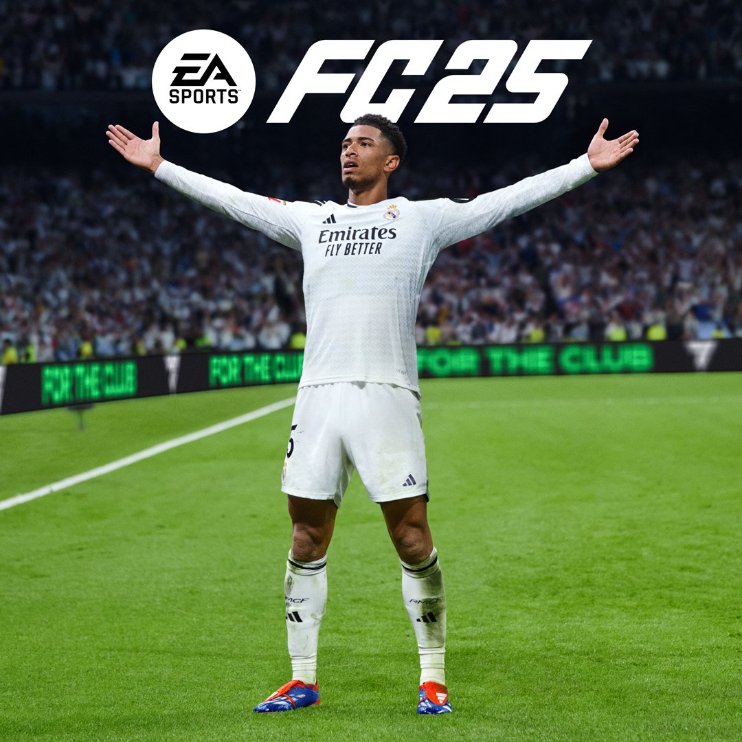 A debut season to remember in Madrid. An El Clasico winner to celebrate for the Madridistas.

<a href="/BellinghamJude/">Jude Bellingham</a> is the #FC25 Standard Edition Cover Star.

See the full reveal today: youtu.be/pBM2xyco_Kg