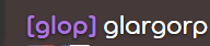 glargorp's tweet photo. @Lowowola imagine not being apart of glop https://t.co/wpmBgY7S81