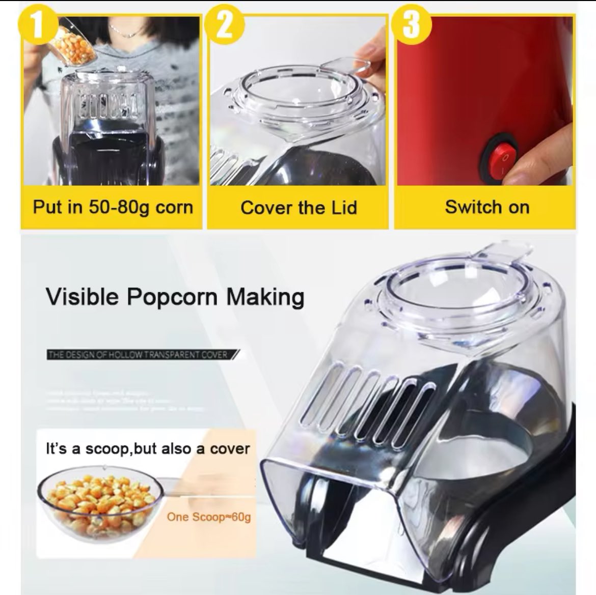 Realsellertrend's tweet photo. Mini Popcorn Machine 1200W 220V Electric Household Appliance Machine Fully Automatic For Home

Price: ₦ 32,200

Pre-order takes 2-weeks

Prices are subject to change due to exchange rate.

#realsellertrendz #popcorn #movietime #minipopcorn #coolproducts 

@_DammyB_ https://t.co/Bh6OMtnLUJ