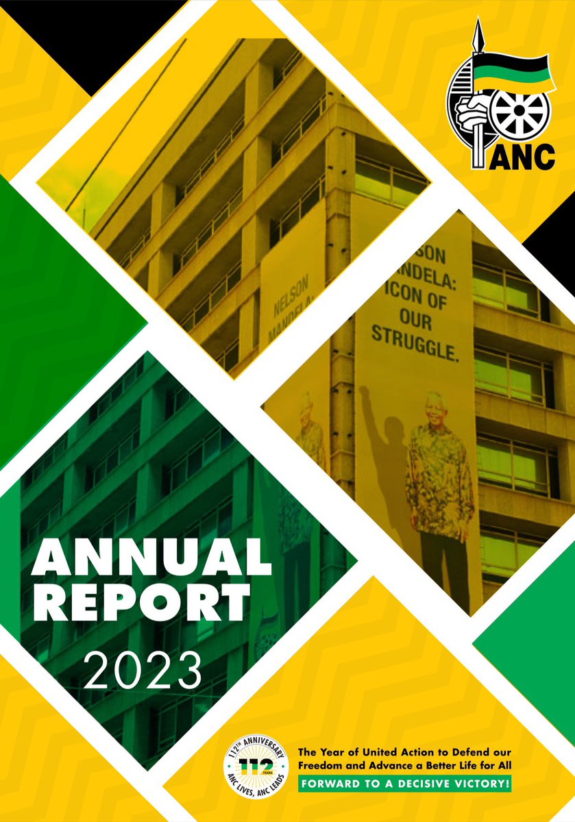MbalulaFikile's tweet photo. ANC Annual NEC Report for 2023, prepared by the Secretary General as the chief administrative officer of the ANC, and approved by the NEC, mandated by Rule 16.6.5 of the ANC Constitution. 

Click here: https://t.co/HRjO6nsCye https://t.co/UqFDkqNYWc