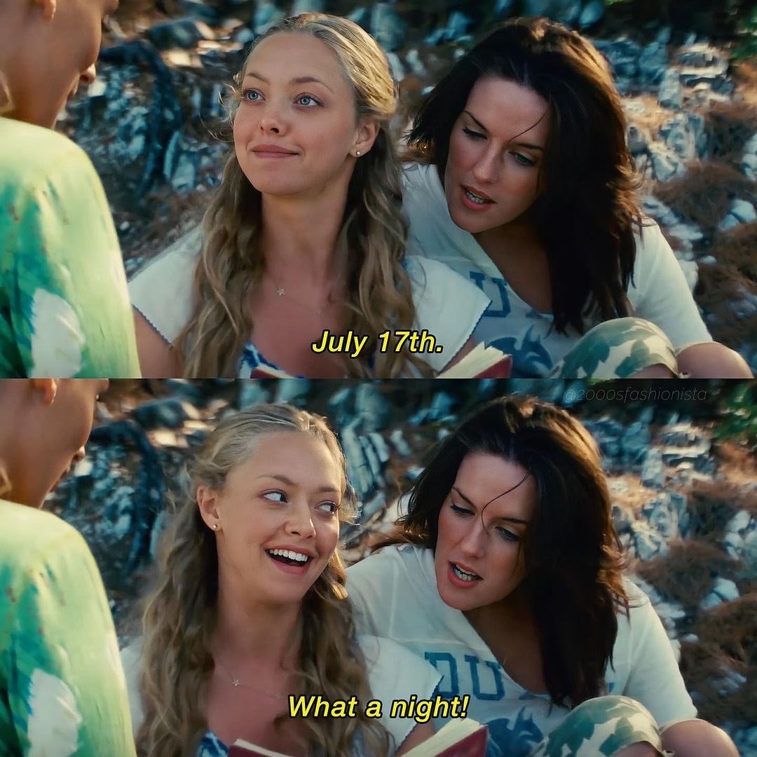 tracklist's tweet photo. Happy Mamma Mia Day! https://t.co/2hb520Oyop