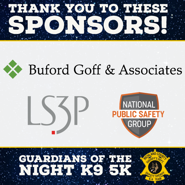 RCSD's tweet image. ⭐️Today's sponsor thanks go to these first time Guardians of the Night K9 5K sponsors ⭐️
Please join us in thanking them for their support of our K9s! 🐾
There's still time if you're thinking about signing up to run/walk THIS SATURDAY!  ➡️rcsd.net/k95k
#RCSD #k9 #run
