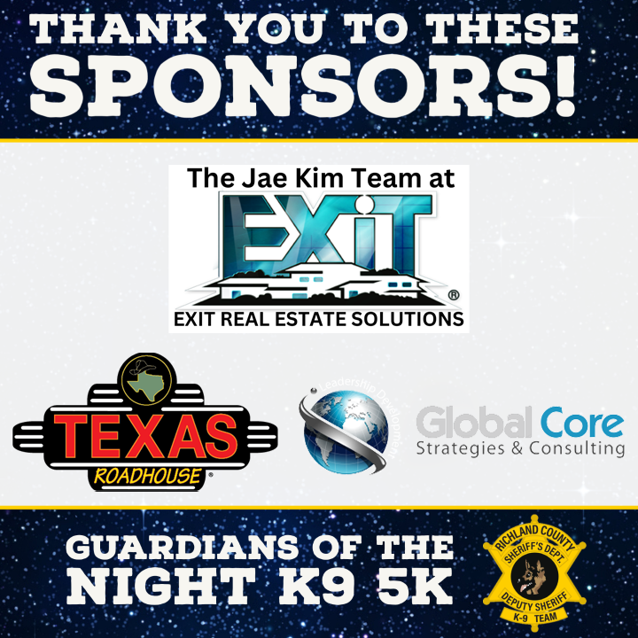 RCSD's tweet image. ⭐️Today's sponsor thanks go to these first time Guardians of the Night K9 5K sponsors ⭐️
Please join us in thanking them for their support of our K9s! 🐾
There's still time if you're thinking about signing up to run/walk THIS SATURDAY!  ➡️rcsd.net/k95k
#RCSD #k9 #run