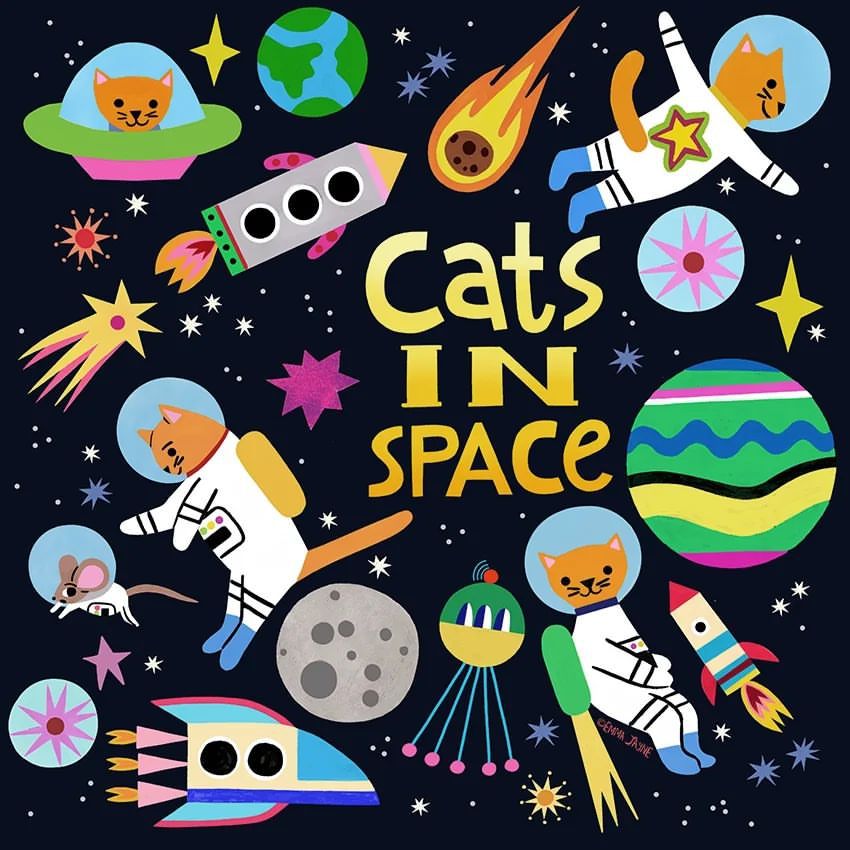 goodkidtweets's tweet image. Catstronauts in space 😺🚀🪐 by Emma Jayne

buff.ly/4bN2vhJ

#space #nonfictionforkids #cat #cats #catstronaut #childrensillustration #iloveillustrators #childrens_illustration #best_of_illustrations
#moreillustration #childrensbookartist #childrenswritersguild