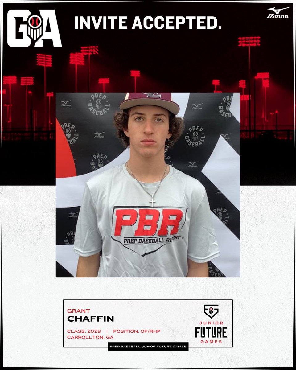 PrepBaseballGA's tweet photo. 𝟐𝟎𝟐𝟒 𝐉𝐮𝐧𝐢𝐨𝐫 𝐅𝐮𝐭𝐮𝐫𝐞 𝐆𝐚𝐦𝐞𝐬: 𝐓𝐞𝐚𝐦 𝐆𝐞𝐨𝐫𝐠𝐢𝐚 🍑
𝕀ℕ𝕍𝕀𝕋𝔼𝕊 𝔸ℂℂ𝔼ℙ𝕋𝔼𝔻 🔒

+ '28 RHP Wesley Thiry
+ '28 C Dominic Rossy
+ '28 OF @chaffin_6
+ '28 OF/RHP @bankshalcomb2

#PBJFG24 https://t.co/8AzyZJx1Nm
