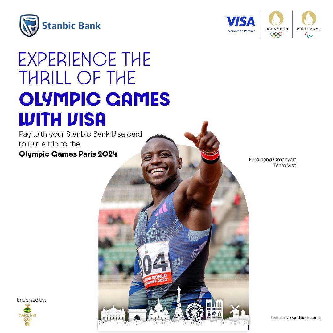 StanbicBankGH's tweet photo. Calling all non-cardholders! Get your Stanbic Visa card, spend GHS 3000 abroad, and you could win vouchers and a trip to the Paris Olympics. Be a part of the adventure!

#DoItWithStanbic
#OlympicGamesParis2024 https://t.co/JY1NmoXpHp