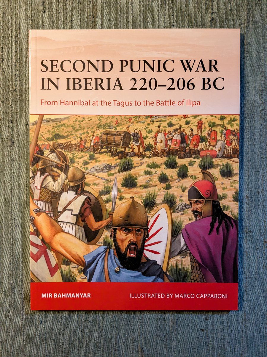 MartinKoenigsb2's tweet photo. New Books! #ACW #WargameResearch #TheUnionArmy1861to65No2 #EasternAndNewEnglandStates #RonField #MarcoCapparoni #MenAtArmsSeries555 #SecondPunicWarInIberia220to206BC #FromHannibalAtTheTagusToTheBattleOfIlipa #MirBahmanyar #MarcoCapparoni #CampaignSeries400 @books2cover https://t.co/O0ZYm6eu8d