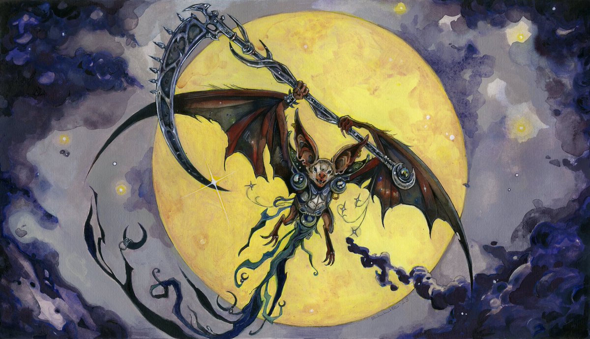 Ending Tonight in #MTGBloomburrow Art

Helga, Skittish Seer by @mouseguard 9pm ET

Stargaze by @SerenaMalyon 10pm ET

Darkstar Augur by <a href="/EllieJoLiv/">Ellie Jo Livingston</a> 11pm ET

Own the original artwork to your new favorite cards! Links in bio