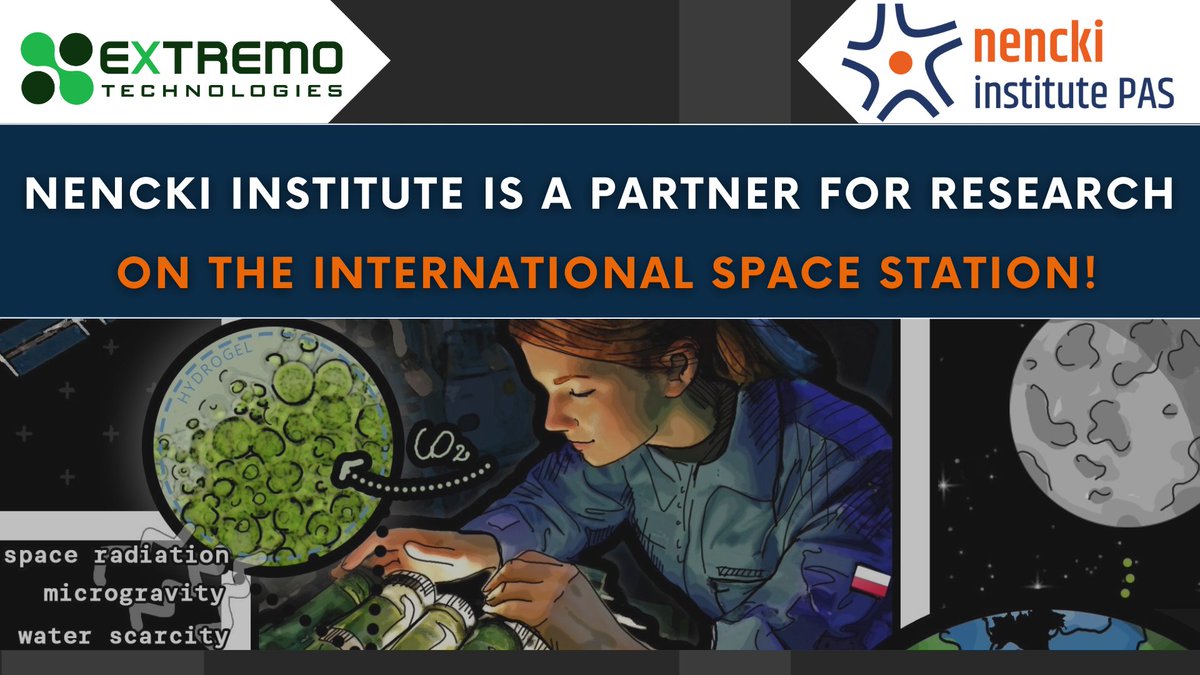 Nencki Institute of Experimental Biology PAS (@nenckiinstitute) on Twitter photo ๐๐๐ง๐๐ค๐ข ๐๐ง๐ฌ๐ญ๐ข๐ญ๐ฎ๐ญ๐ ๐ข๐ฌ ๐ ๐ฉ๐๐ซ๐ญ๐ง๐๐ซ ๐๐จ๐ซ ๐ซ๐๐ฌ๐๐๐ซ๐๐ก ๐จ๐ง ๐ญ๐ก๐ ๐๐ง๐ญ๐๐ซ๐ง๐๐ญ๐ข๐จ๐ง๐๐ฅ ๐๐ฉ๐๐๐ ๐๐ญ๐๐ญ๐ข๐จ๐งโ
๐ขOn 14 May 2024, the Polish Space Agency announced that the European Space Agency (ESA) had signed seven contracts with Polish ๐๐๐ง๐๐ค๐ข ๐๐ง๐ฌ๐ญ๐ข๐ญ๐ฎ๐ญ๐ ๐ข๐ฌ ๐ ๐ฉ๐๐ซ๐ญ๐ง๐๐ซ ๐๐จ๐ซ ๐ซ๐๐ฌ๐๐๐ซ๐๐ก ๐จ๐ง ๐ญ๐ก๐ ๐๐ง๐ญ๐๐ซ๐ง๐๐ญ๐ข๐จ๐ง๐๐ฅ ๐๐ฉ๐๐๐ ๐๐ญ๐๐ญ๐ข๐จ๐งโ
๐ขOn 14 May 2024, the Polish Space Agency announced that the European Space Agency (ESA) had signed seven contracts with Polish