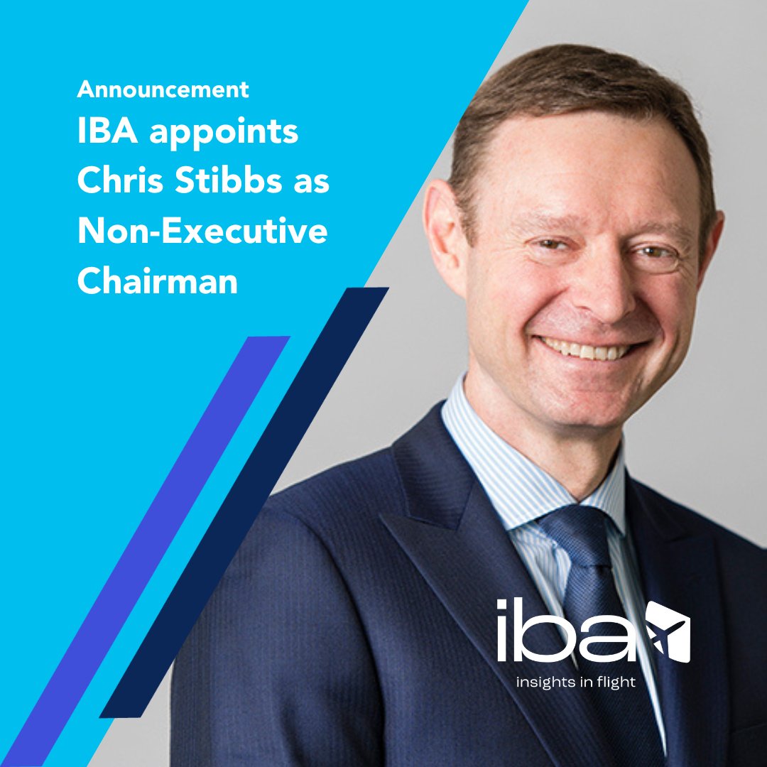 IBAaviation's tweet photo. We are thrilled to announce the appointment of Chris Stibbs as Non-Executive Chairman. 

🔗Read more: https://t.co/YSiTp7rnRh https://t.co/kuN4t8NwzB