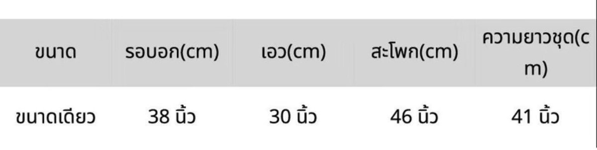 pppppsrr's tweet photo. รายละเอียด size ในภาพ ใส่ครั้งเดียว 90฿ https://t.co/ffVAlCPwbz