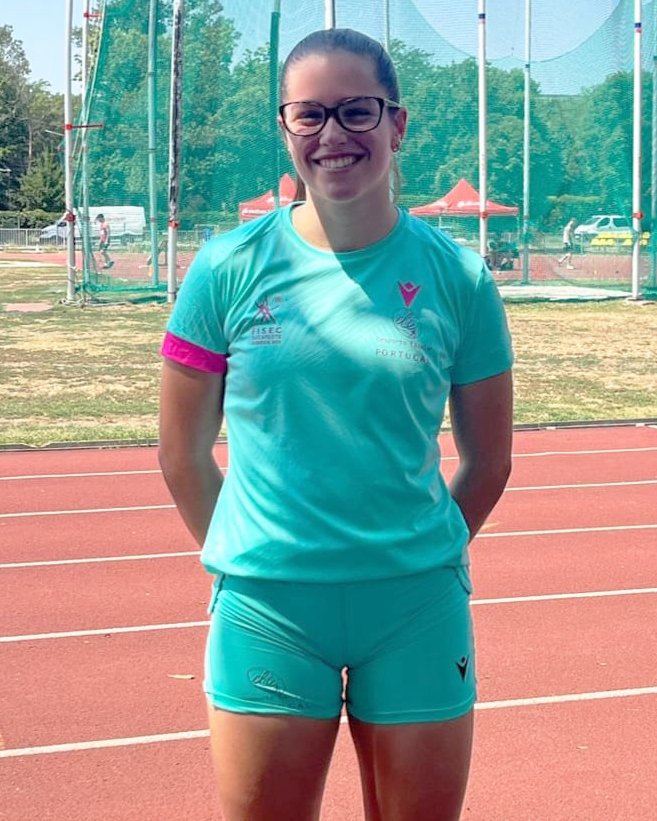 VitoriaSC1922's tweet photo. Jogos FISEC-FICEP 2024 🏃‍♀️

Laura Moreira vai representar Portugal nos Jogos da Federação Internacional Desportiva de Escolas Católicas 🇵🇹
A #Conquistadora vai competir no salto em comprimento, 200m e estafetas 4x100m e medley ⚔

#EspíritoDeVitória #ModalidadesVSC https://t.co/AAxtPYwyFn