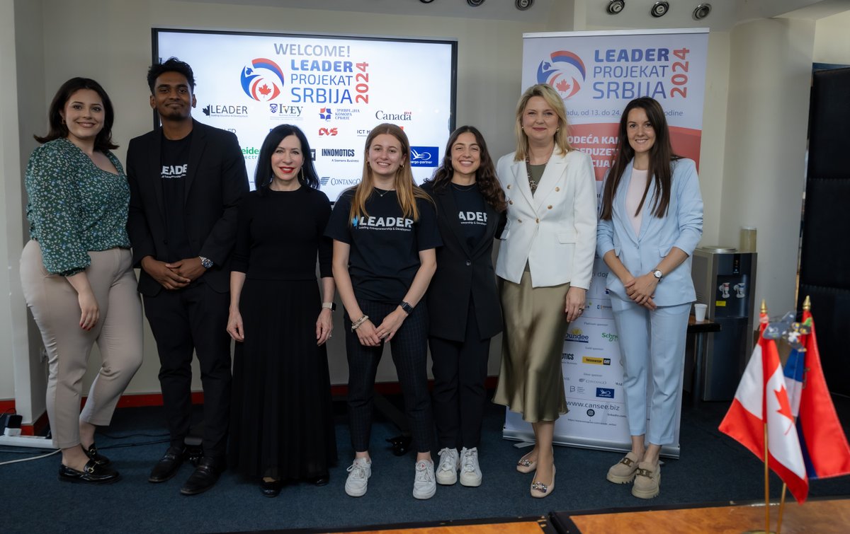 iveybusiness's tweet photo. Nicole Di Carlo, MBA ’24 recently travelled to Serbia with her colleagues as part of the Ivey LEADER Project. In her blog below, she shares highlights from the experience. 🌎

Read more: https://t.co/4mk6w4hlXa

#IveyBusiness #LEADERProject #GlobalLeadership https://t.co/wYmPLPea3f