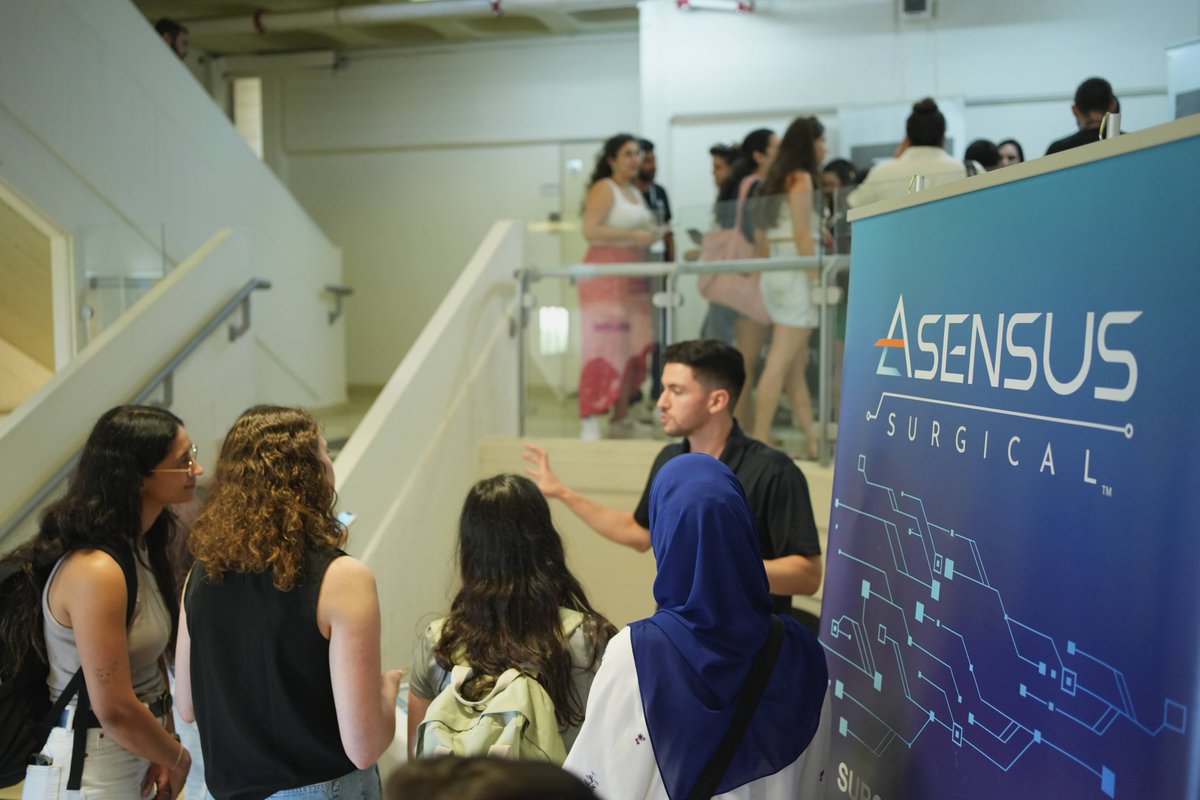 Asensus Surgical (@asensussurgical) on Twitter photo We were thrilled to participate in #Biomeday, hosted by <a href="/TechnionLive/">Technion Israel</a>, on June 26 in Israel. It was an incredible opportunity to connect with leading innovators in the biomedical industry and engage with the next generation of engineers and scientists.
#Technion #Asensus We were thrilled to participate in #Biomeday, hosted by <a href="/TechnionLive/">Technion Israel</a>, on June 26 in Israel. It was an incredible opportunity to connect with leading innovators in the biomedical industry and engage with the next generation of engineers and scientists.
#Technion #Asensus