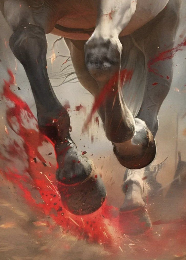 شسوّت بيك الخيل..!💔
#عاشوراء_١٤٤٦ 
#واحسيناه