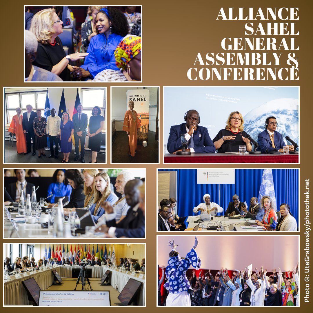 Dynamic 5th <a href="/AllianceSahel/">Alliance Sahel</a> General Assembly with stakeholders, government &amp; development partners in Berlin. We reiterated our joint commitment to
💪🏿Strengthen cooperation
💬Foster dialogue
🫱🏿‍🫲🏾Co-create solutions
👨🏿‍🌾👩🏾‍🔧 Place #PeopleFirst

Together, we can build a prosperous #Sahel