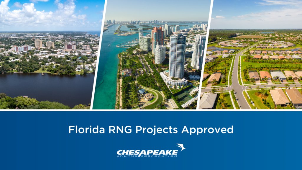 Peninsula Pipeline received approval from the Florida Public Service Commission to construct 3 #RNG pipeline projects that will benefit our FloridaCityGas customers. Every new RNG project also benefits the environment, curbing methane emissions. More: hubs.la/Q02GWM2C0