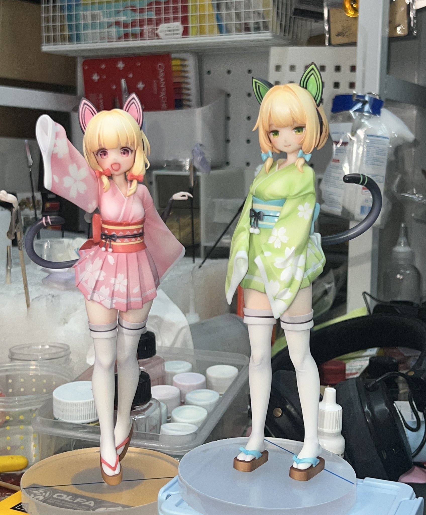 ブルーアーカイブ 才羽モモイ メイド ぬいぐるみ （才羽ミドリ