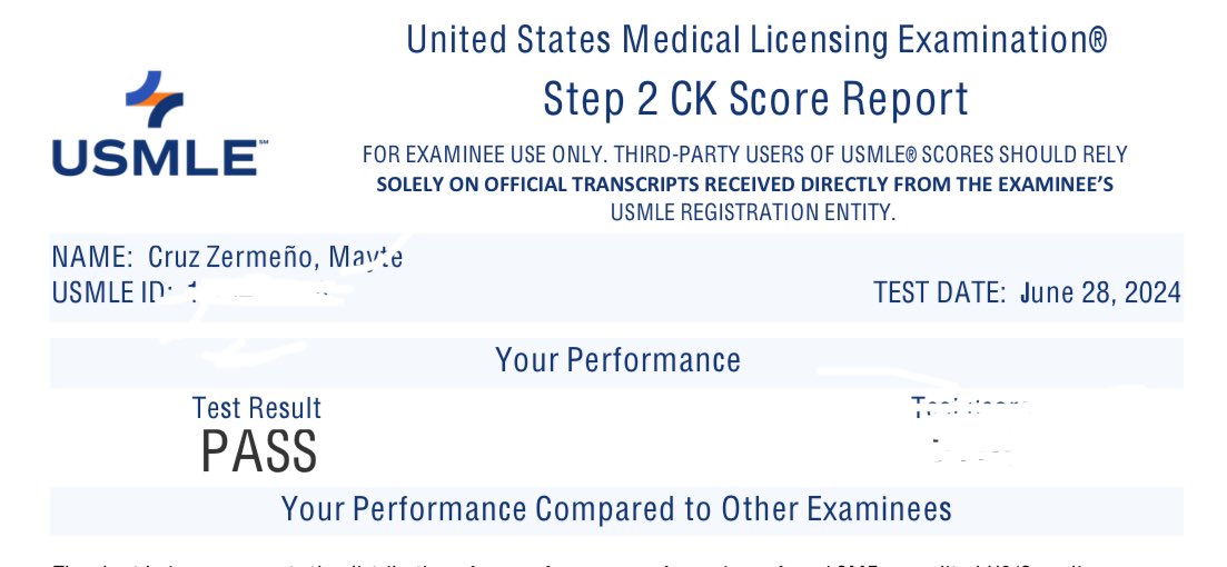 mayte_crz's tweet photo. I’m so happy to share I passed my Step 2🥳
#step2 #usmle https://t.co/uYiMU1nNxV