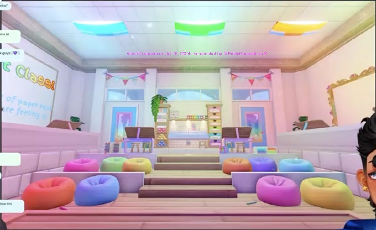 EmilyGamesX's tweet photo. some screenshots from @Vioncii 's stream last night (more in reply) #royalehigh https://t.co/L8BMgTLVcq