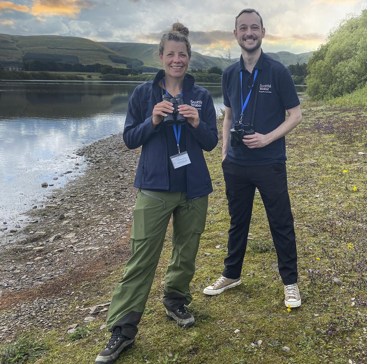 SWsoutheast's tweet photo. πβ¨ Welcoming our newest Reservoir Rangers to the team! Meet Helen and Josh, who will be out and about at our #Gladhouse Reservoir in Midlothian. Give them a wave when you see them and remember to respect the beauty of our reservoirs! πΏπ§ #ReservoirRangers #ProtectAndEnjoy https://t.co/2UbnCfIg7d
