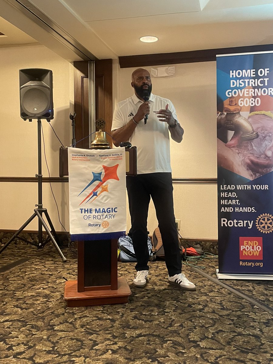 Thank you <a href="/CuonzoMartin/">Cuonzo Martin</a> for speaking at Sunrise Rotary this morning! I can’t wait for <a href="/MoStateMBB/">Missouri State Basketball</a> season!