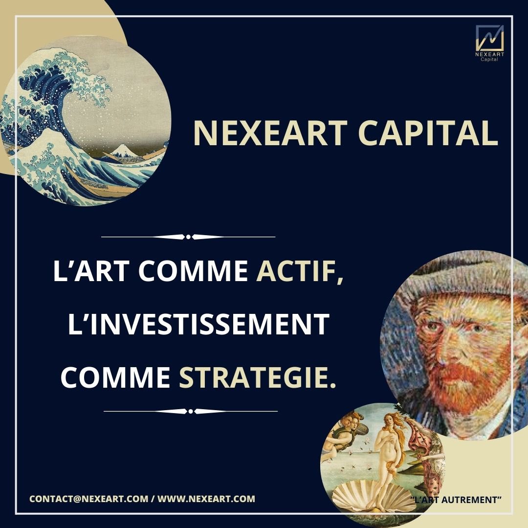 NexeartCapital's tweet photo. Augmentez votre capital grâce à l’art et l’aide des experts de @NexeartCapital 
#art #finance #invest https://t.co/XtXO6MVJnG