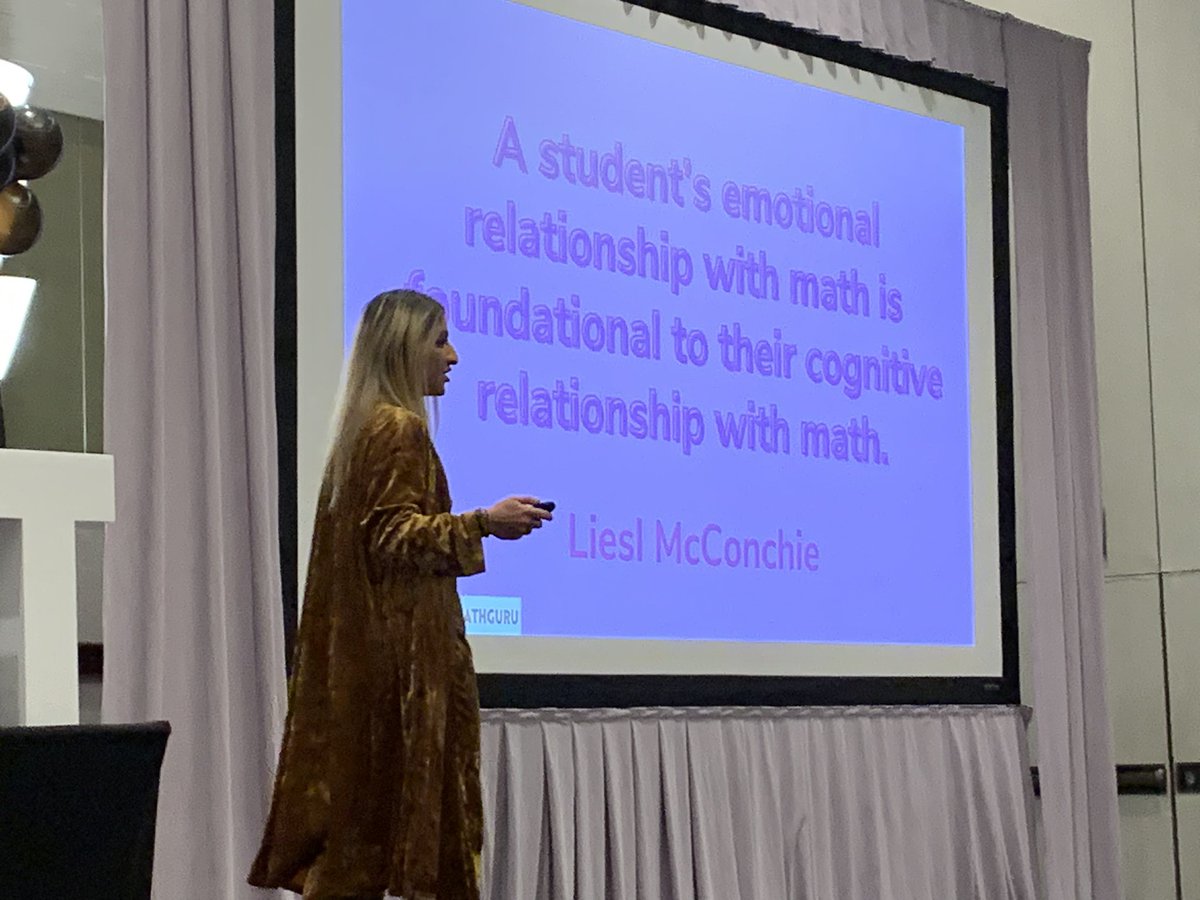 “A student’s emotional relationship with math is fundamental to their cognitive relationship with math.”

-Liesl McConchie 
<a href="/TheMathGuru/">vanessa vakharia</a> #CAMT24