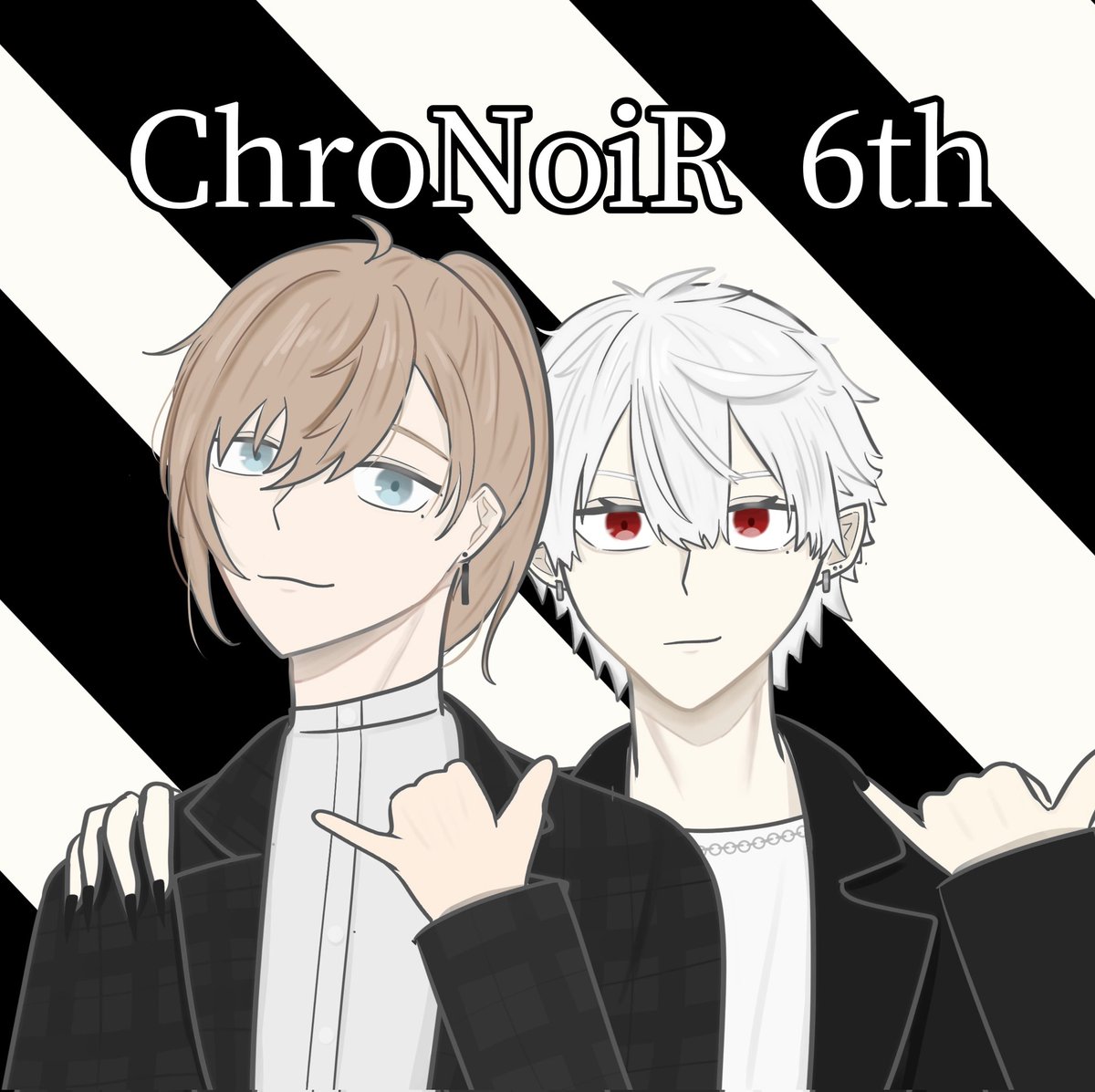 rain__draw's tweet photo. ���
#くろのあとりえ #かな绘 #KuzuArt #ChroNoiR6周年 https://t.co/38BY15Zbdo